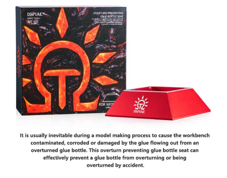 DSPIAE Tools Overturn Preventing Glue Bottle Seat AT-BS