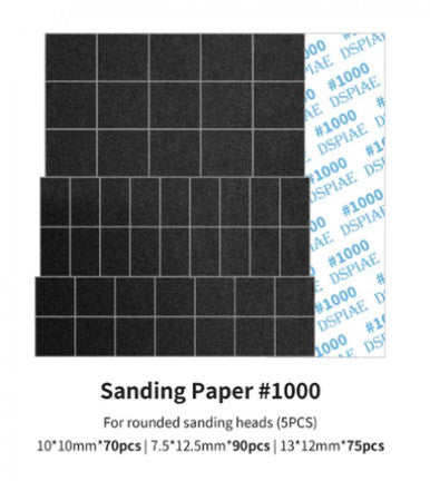 Sanding Paper for Arc Sanding Head #1000 MSP-ES10