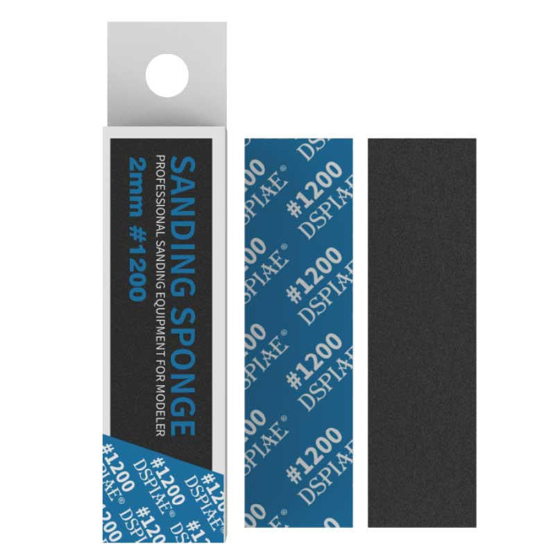 DSPIAE Tools Sanding Sponge 5pcs #1200 2mm SS2-1200