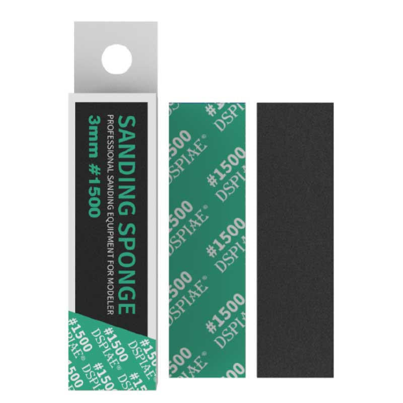 DSPIAE Tools Sanding Sponge 5pcs #1500 3mm SS3-1500