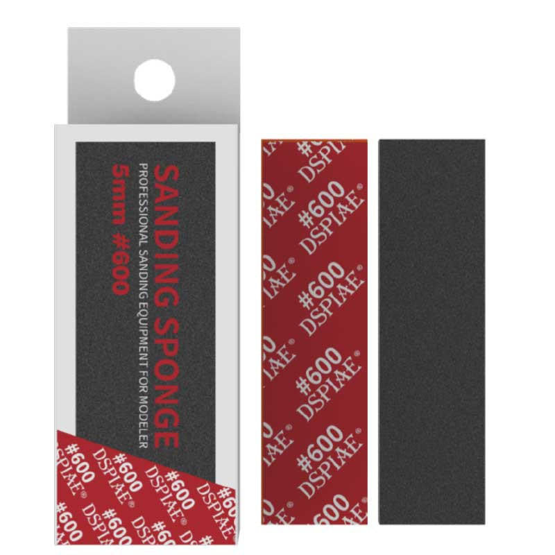 DSPIAE Tools Sanding Sponge 5pcs #600 5mm SS5-600