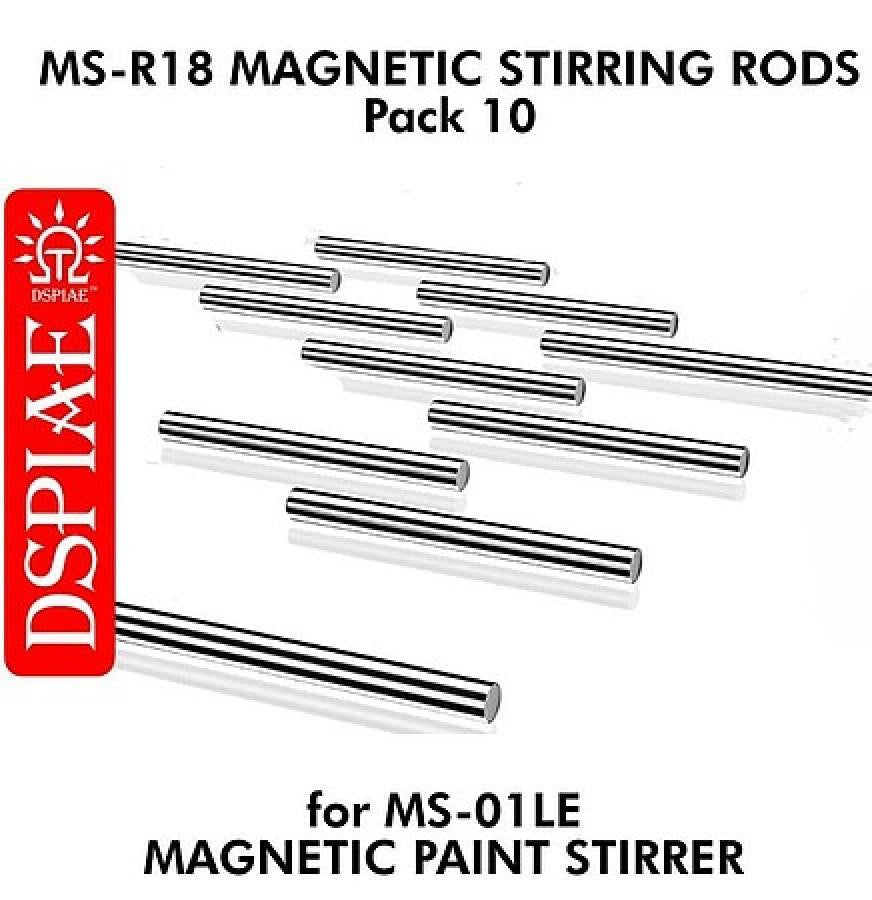 DSPIAE Tools Stirring Rods For Magnetic Mixer (10) MS-R18 