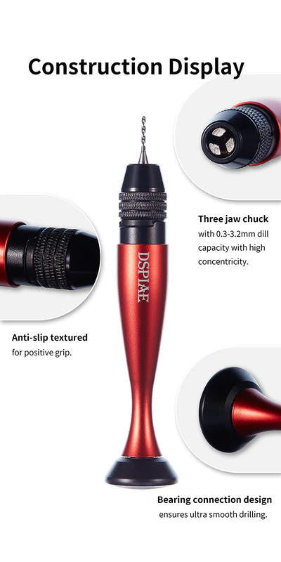 DSPIAE Tools Universal Pin Vise Handle AT-VHD