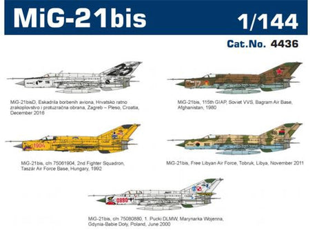 Eduard 1/144 MiG-21bis 4436