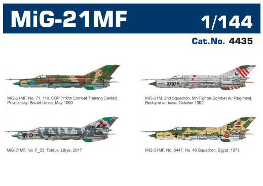 Eduard 1/144 MiG-21MF Fishbed 4435