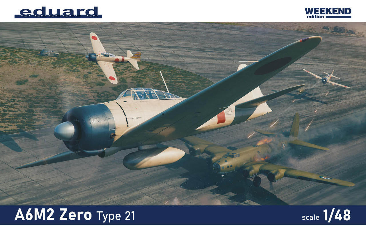 Eduard 1/48 A6M2 Tp.21 Zero Weekend Ed 84189 