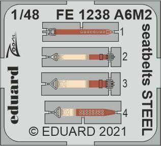 Eduard 1/48 A6M2 Zero Seatbelts EDU FE1238