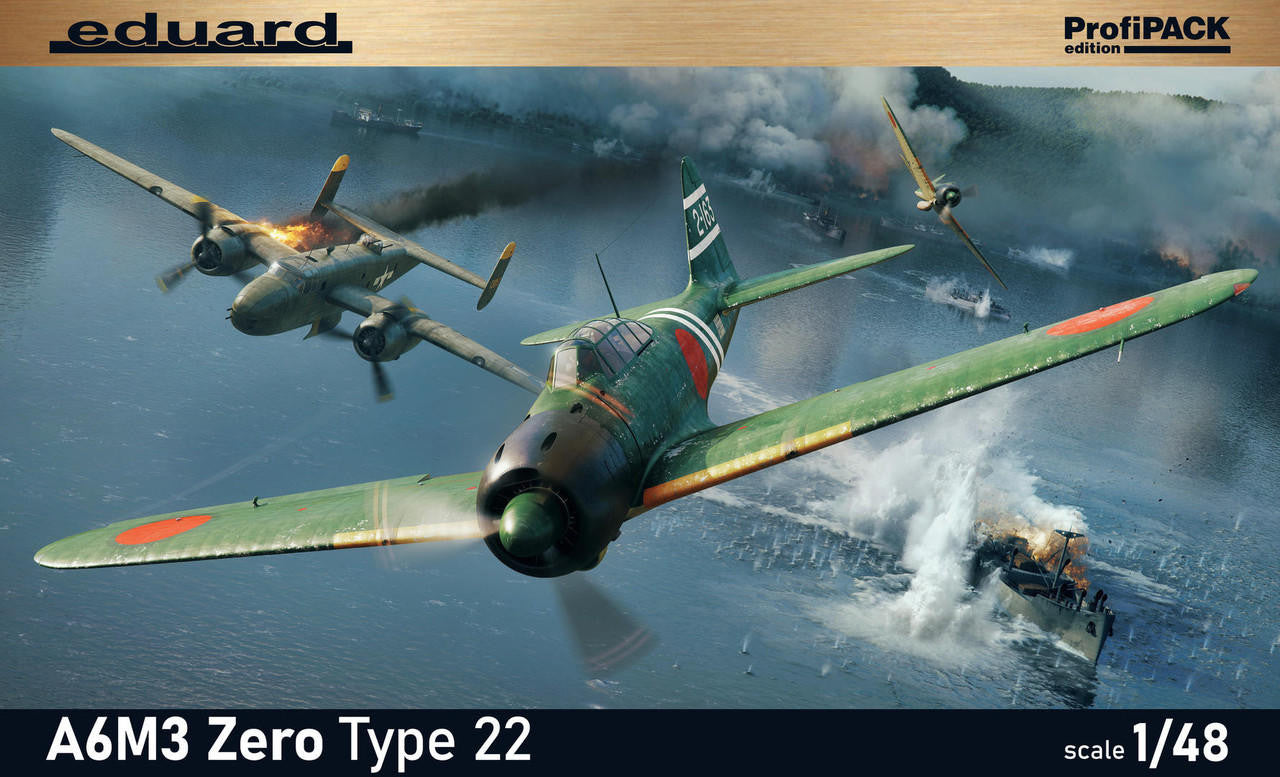 Eduard 1/48 A6M3 Zero Tp.22 ProfiPack 82214 