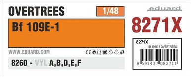 1/48 Bf109E-1 Overtrees 8271X