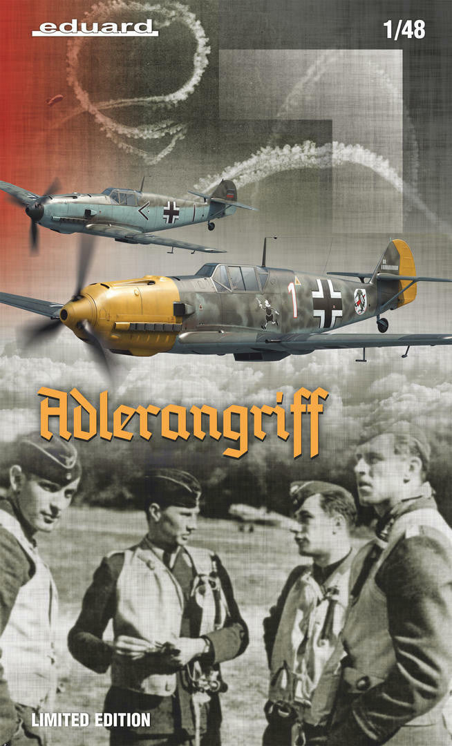 Eduard 1/48 Bf109E-1/3/4 Adlerangriff BoB Dual Combo 11144