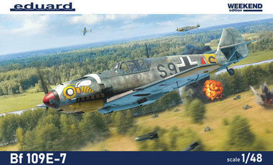 1/48 Bf109E-7 Weekend Edition 84178