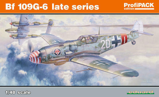 Eduard 1/48 Bf109G-6 Late Version ProfiPack 82111