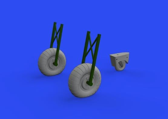 Eduard 1/48 Do17Z Wheels 648608