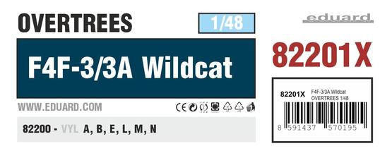 Eduard 1/48 F4F-3/3A Wildcat Overtrees 82201X 