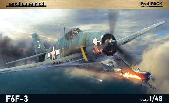 Eduard 1/48 F6F-3 Hellcat ProfiPack 8227