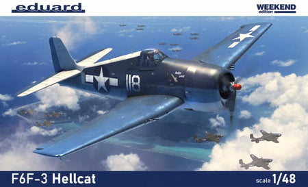 Eduard 1/48 F6F-3 Hellcat Weekend Ed. 841934 