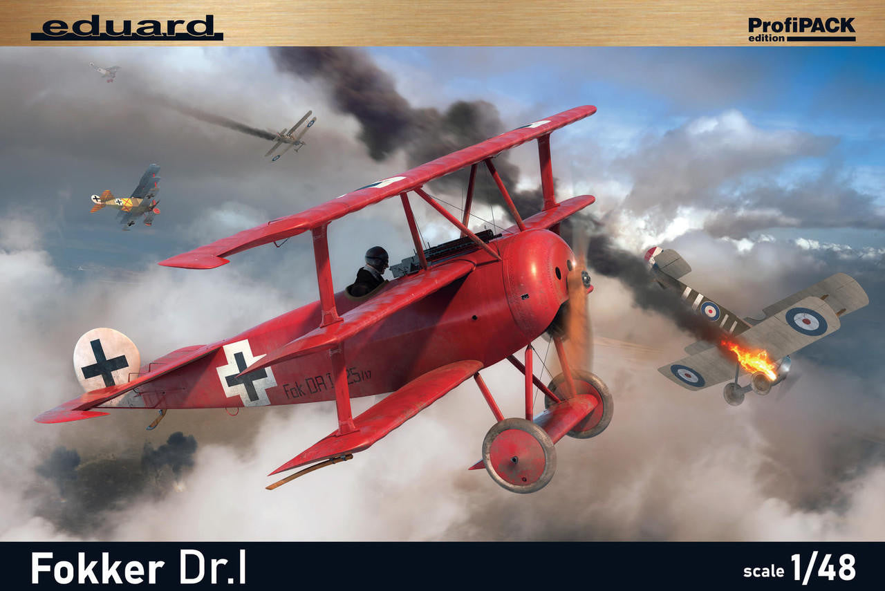 Eduard 1/48 Fokker Dr.I ProfiPack Ed. 8162 