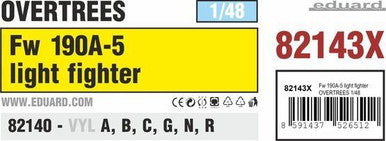 1/48 Fw190A-5 Overtrees 82143X