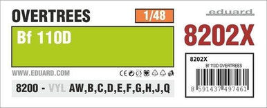 1/48 Messerschmitt Bf110D Overtrees 8202X