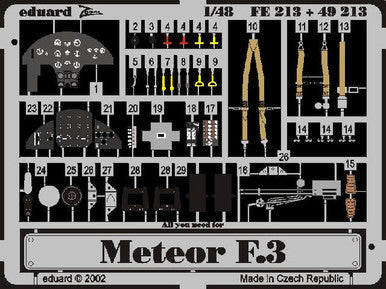 1/48 Meteor F Mk 3 Zoom For TAM FE213 *