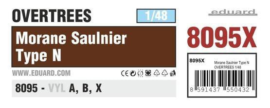 Eduard 1/48 MS Type N Overtrees 8095X