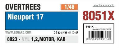 1/48 Nieuport XVII Overtrees 8051X