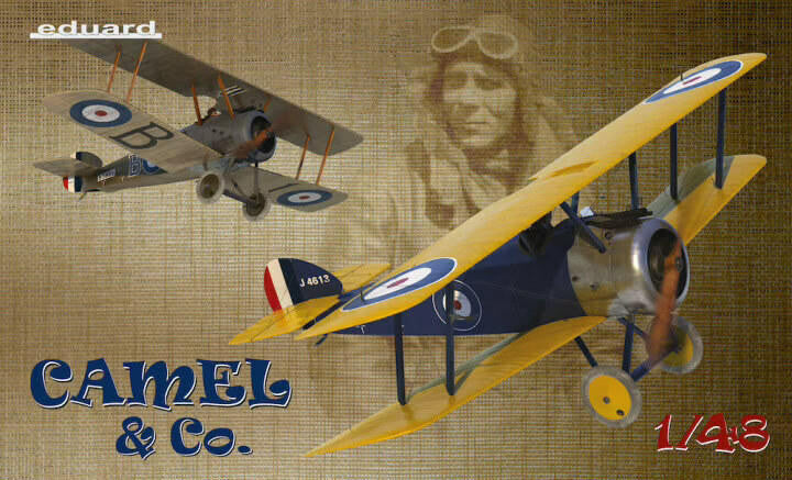 Eduard 1/48 Sopwith F.1 Camel Dual Combo NEW TOOL 11151