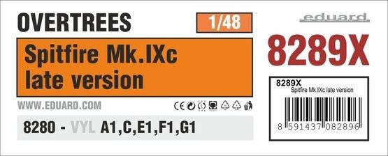 Eduard 1/48 Spitfire MkIXc Overtrees 8289X