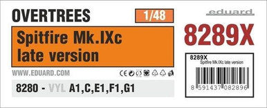 1/48 Spitfire Mk.IXc Overtrees 8289X