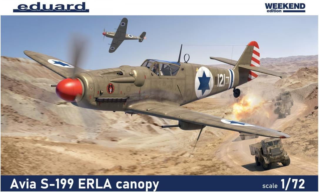 Eduard 1/72 Avia S.199 Erla Weekend Edition 7472 