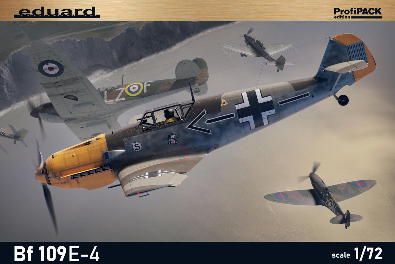 Eduard 1/72 Bf109E-4 ProfiPack 7033 