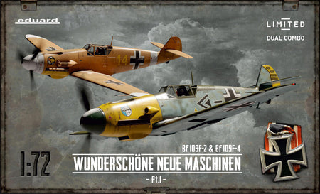 Eduard 1/72 Bf109F-2/F-4 Dual Combo 2142 
