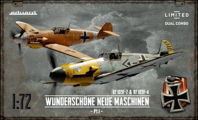 1/72 Bf109F-2/F-4 Dual Combo 2142