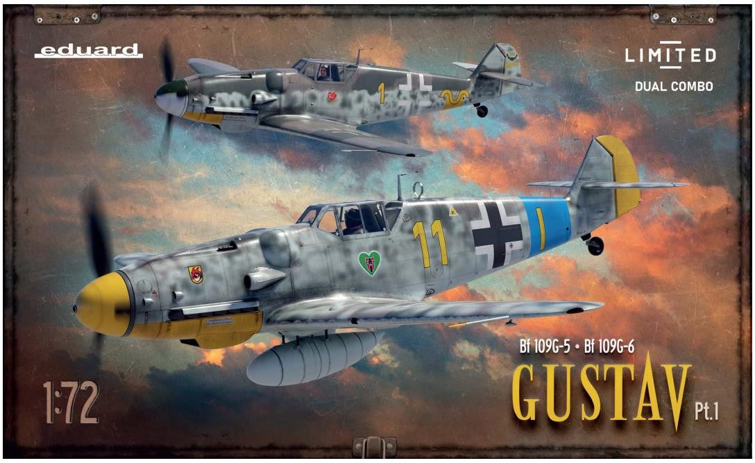 Eduard 1/72 Bf109G-5 / G-6 'Gustav' Dual Combo 