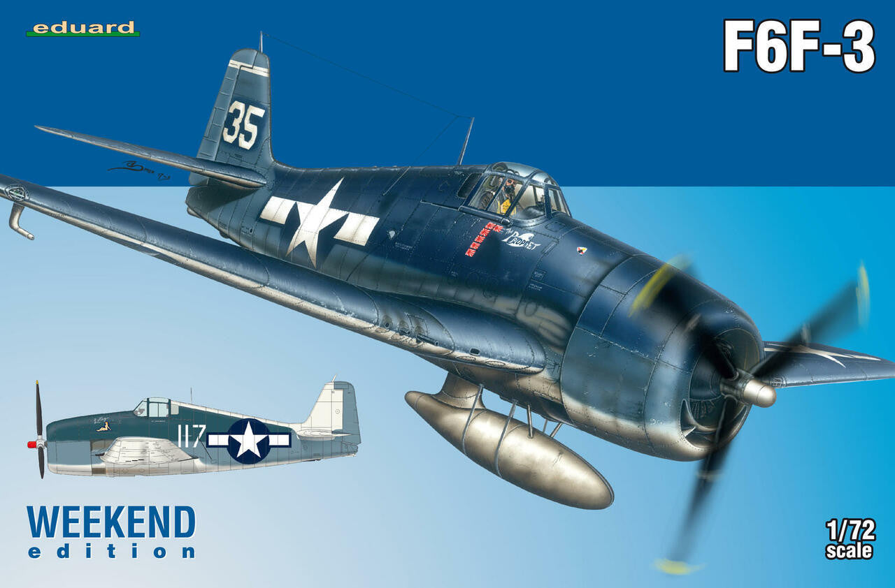 Eduard 1/72 F6F-3 Hellcat Weekend Edition 7441