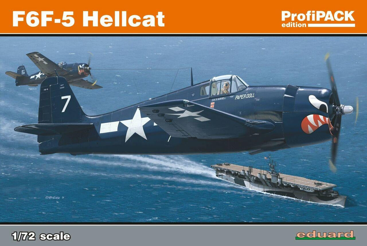 Eduard 1/72 F6F-5 Hellcat ProfiPack 7077