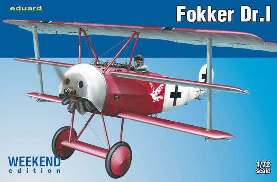 Eduard 1/72 Fokker Dr.1 Weekend Edition 7438