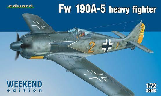 Eduard 1/72 Fw190A-5 Hvy Fighter Weekend Edition 7436