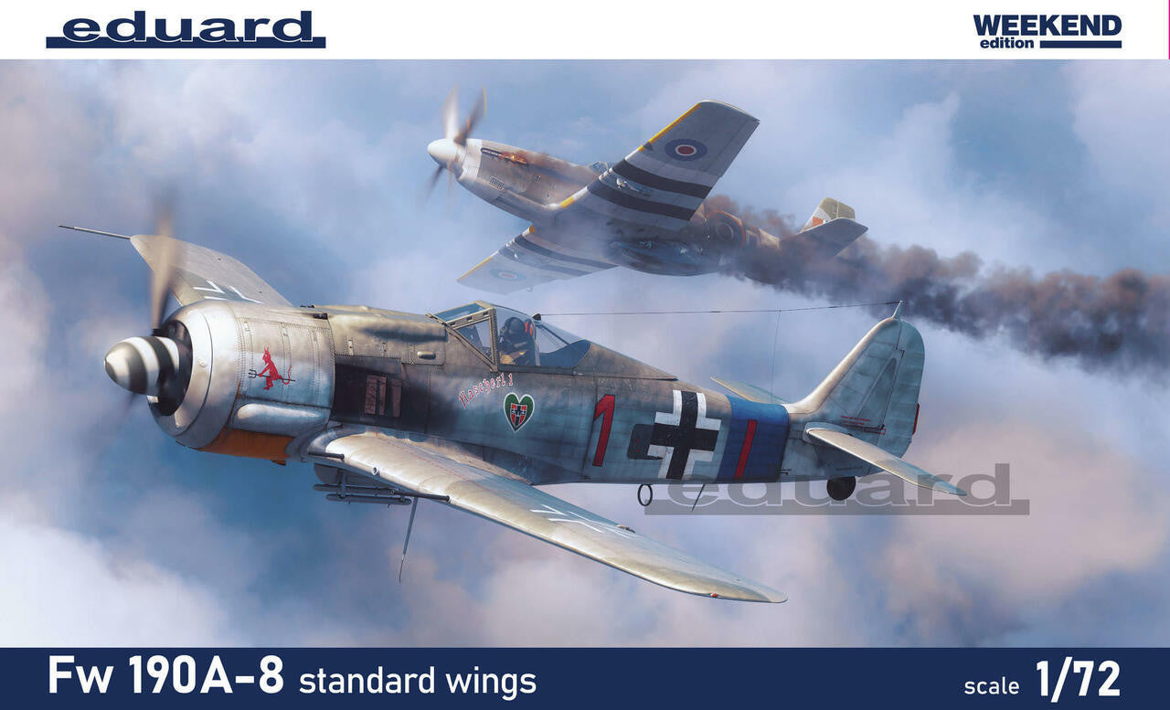 Eduard 1/72 Fw190A-8 Standard Wings Weekend Edition 7463