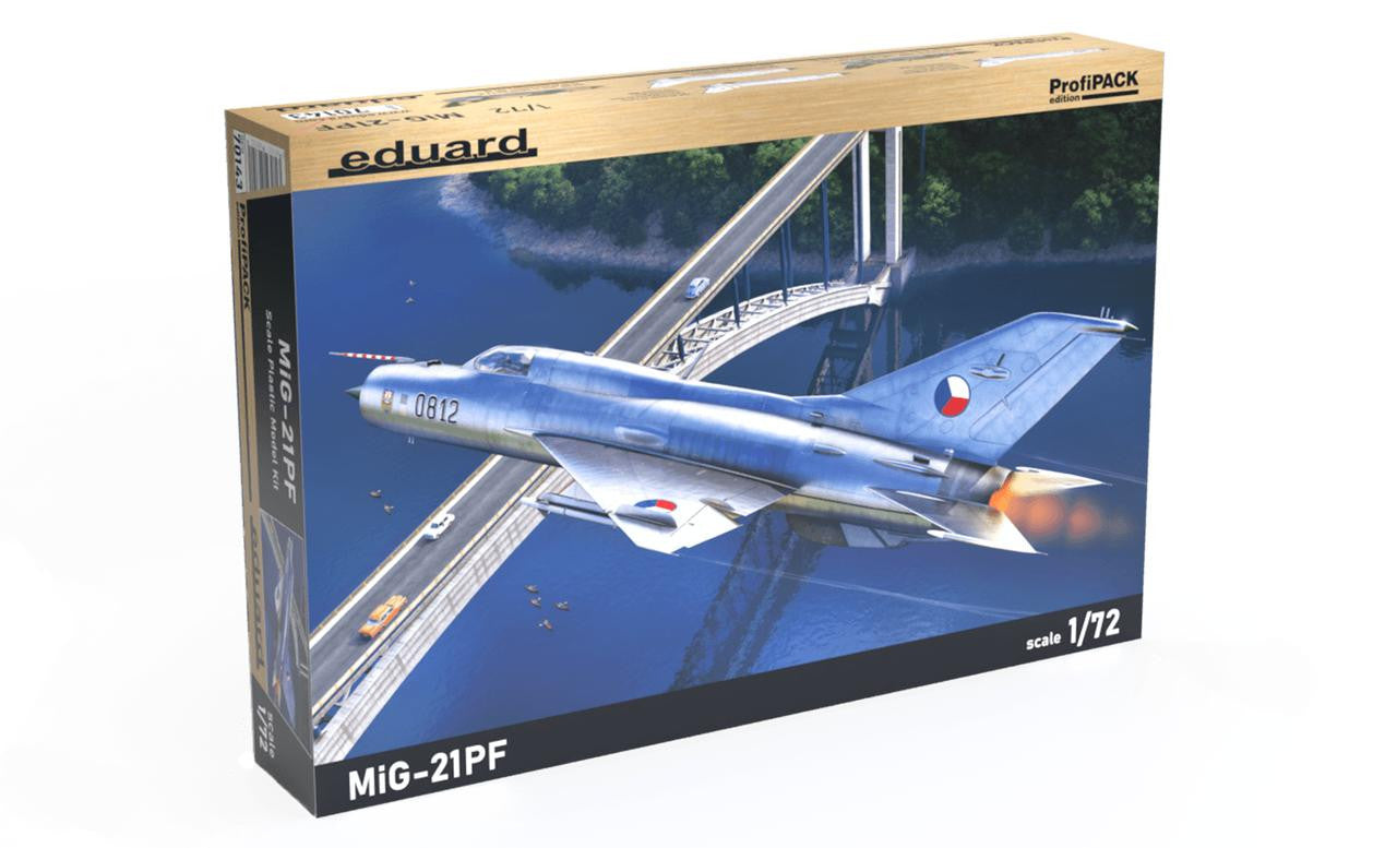 Eduard 1/72 MiG-21PF Fishbed ProfiPack 70143