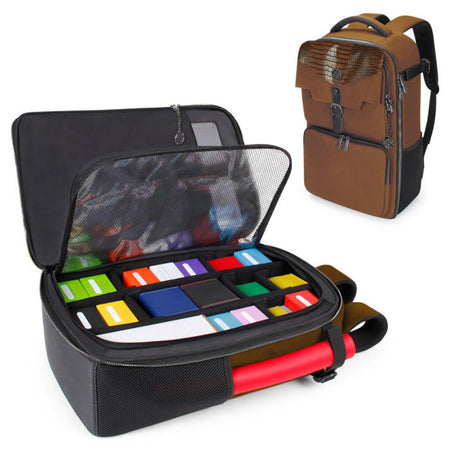 Enhance Gaming Enhance: Card Storage Backpack Collector's Edition Brown 