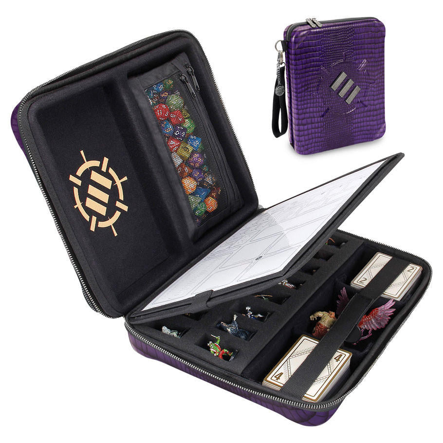 Enhance Gaming Enhance: RPG Organizer Case Collector's Edition Purple 