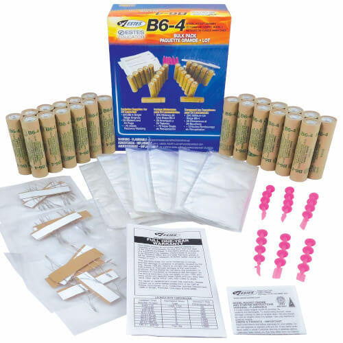 Estes B6-4 Rocket Engine Bulk Pack 24 1783
