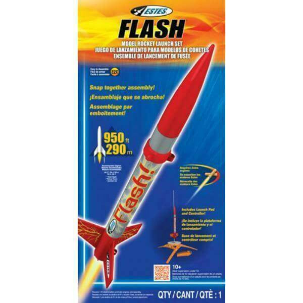 Estes Flash Model Rocket Launch Set 1478