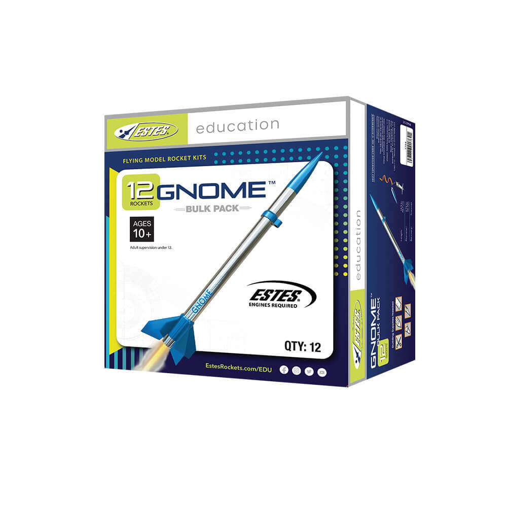 Estes Gnome Rocket Bulk Pack 12 1749