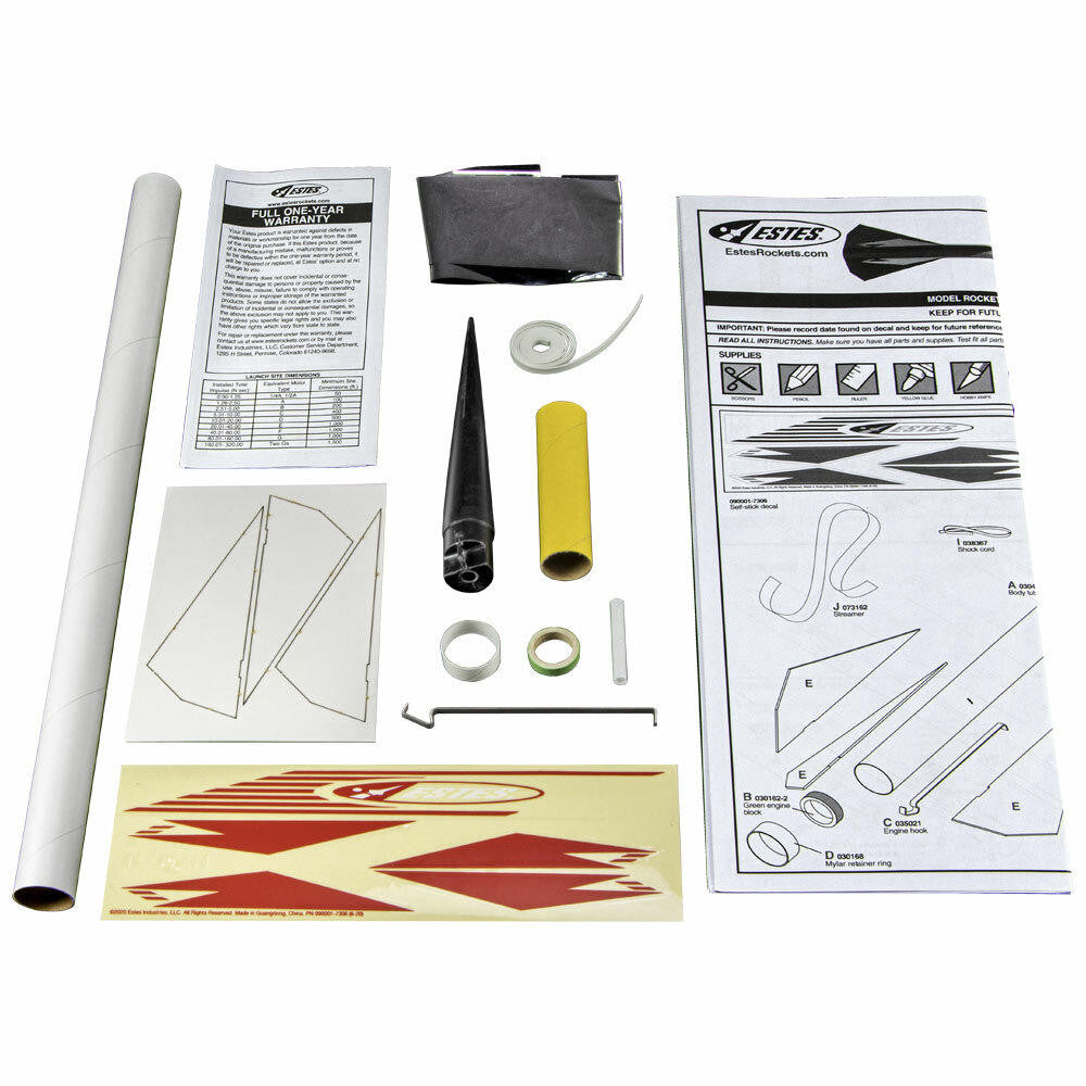 Estes Xtreme Model Rocket Kit 7306