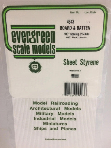 Board/Batten .100 Spacing 4543