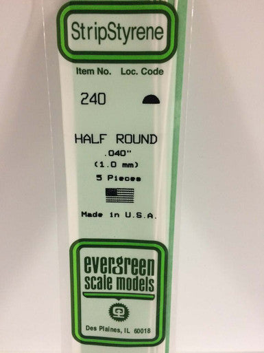 Half Round .040