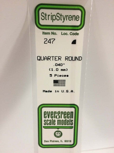 Quarter Round .040
