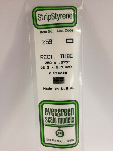 Rectangular Tubing .250 x .375 (2) 259